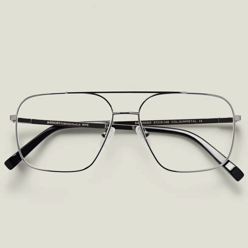 MOSCOT SHTARKER Silver Glasses